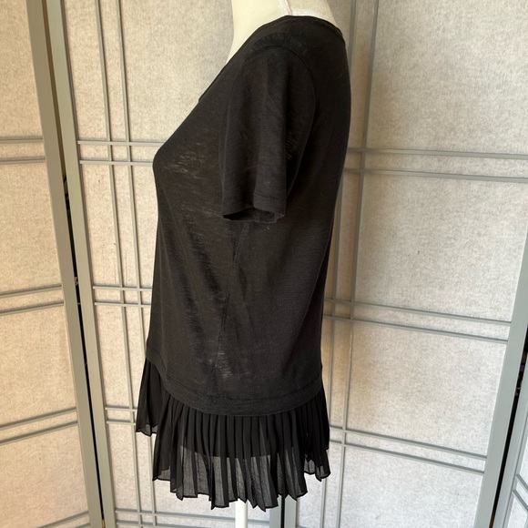 Sandro Linen Top Small Fr 1 - Picture 4 of 8